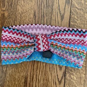 Missoni Multicolored Chevron Headband - One Size